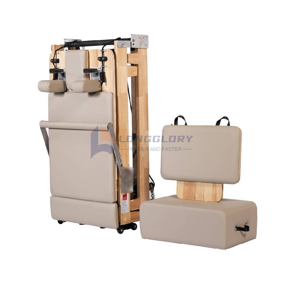 Жиналмалы емен пилатес реформаторы